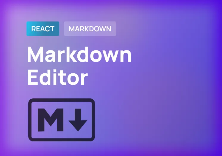 Creating a Markdown Editor in your react projects